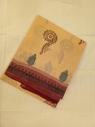 SALEM BLOCK PRINT COTTON SAREES